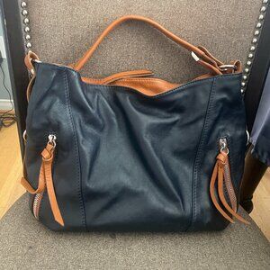 Anna Morellini Italian Leather Shoulder Bag